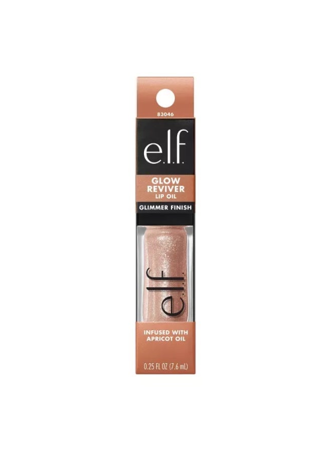 elf Glow Reviver Glimmer Lip Oil - Crystal Baller - Image 1