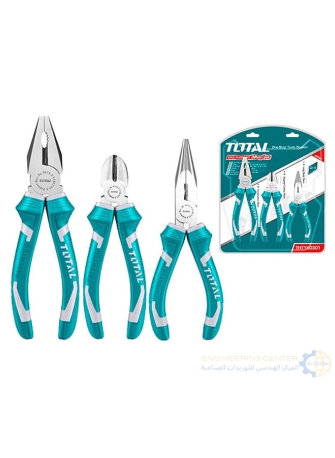 TOTAL 3-piece set (8-inch Benz + 6-inch nippers + 6-inch Benz nozzle) Total