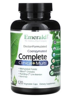 Emerald Laboratories CoEnzymated Complete Clinical + Multi 120 Vegetable Caps 