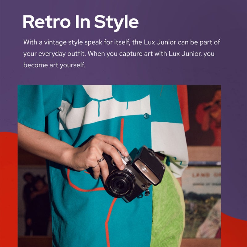 Retro Camera Flash: Green Universal Camera Flash - Timeless Classic Design, Easy Auto & Manual Modes for Digital Film Cameras On The Go - Image 2