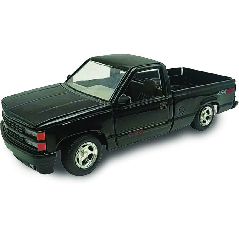Motormax 1992 Chevy 454SS Pickup Truck 1/24 Scale Diecast Model Car Black