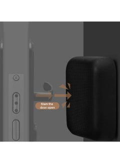 RATSAW 6 Pack Door Stoppers Wall Protector Silicone Door Knob Guard Shield with Self Adhesive Bumper Pad and Silencer for Wall and Door Knob Stopper Protection  - Image 3