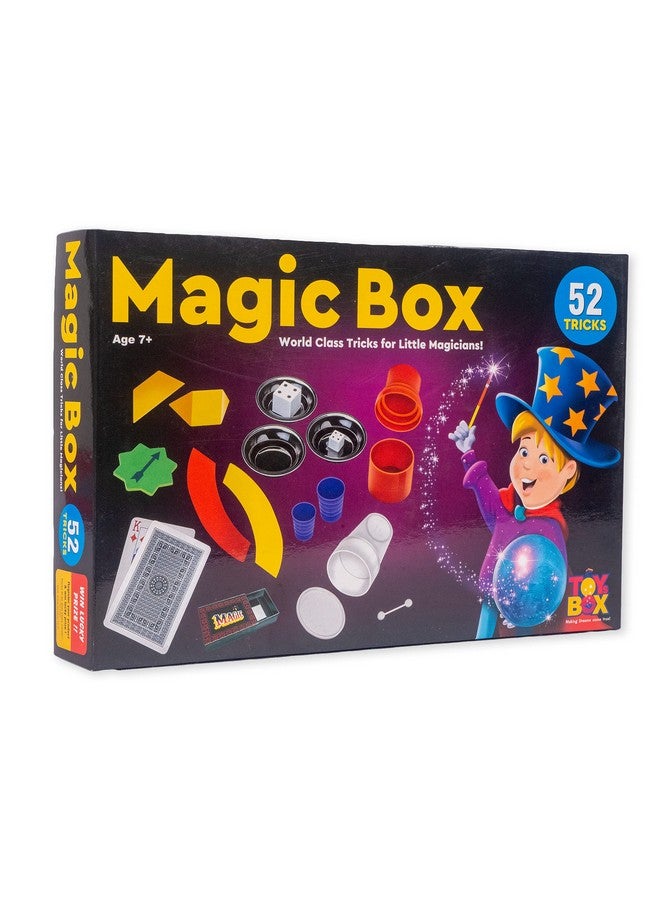 Toysbox Magic Box 52 Tricks for Kids Magic Tricks Party Game Fun Gag Toy, Birthday Present Toy for Boys & Girls (Multicolor) - Image 1