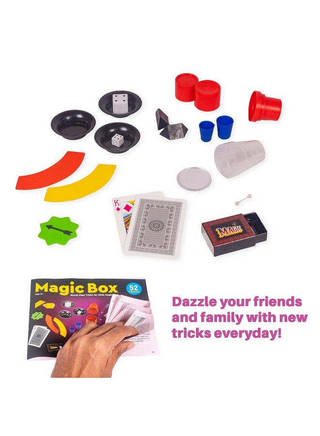 Toysbox Magic Box 52 Tricks for Kids Magic Tricks Party Game Fun Gag Toy, Birthday Present Toy for Boys & Girls (Multicolor) - Image 3