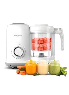 BAYBEE Blendy 5-in-1 Baby Food Maker Electric Baby Food Processor for Baby Food Maker with Steamer & Grinder | Portable Baby Food Steamer and Blender for Baby Food Puree Baby Food Mixer with Defrosting & Warm Function  - Image 1