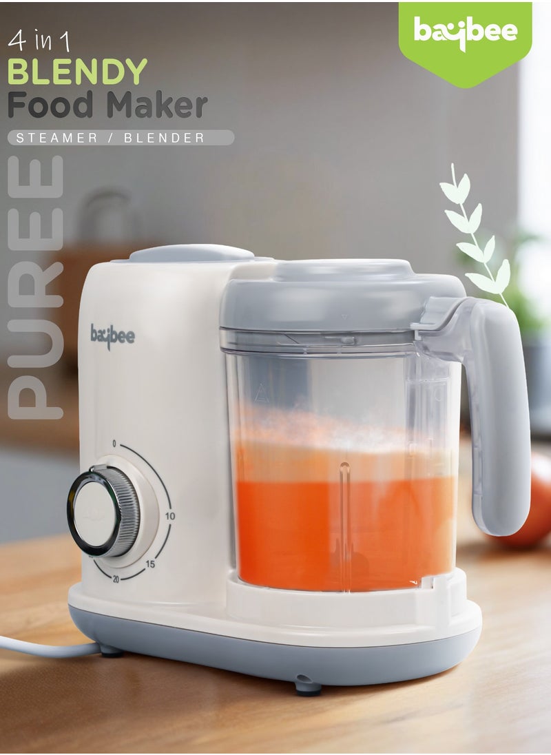 Blendy 5-in-1 Electric Baby Food Processor for Baby Food Maker with Steamer & Grinder | Portable Baby Food Steamer and Blender for Baby Food Puree Baby Food Mixer with Defrosting & Warm Function - pzsku/ZBA8B0876230BE8D82CC9Z/45/_/1738219149/9d6b6589-ad37-4ec5-9842-60a81e7489b5