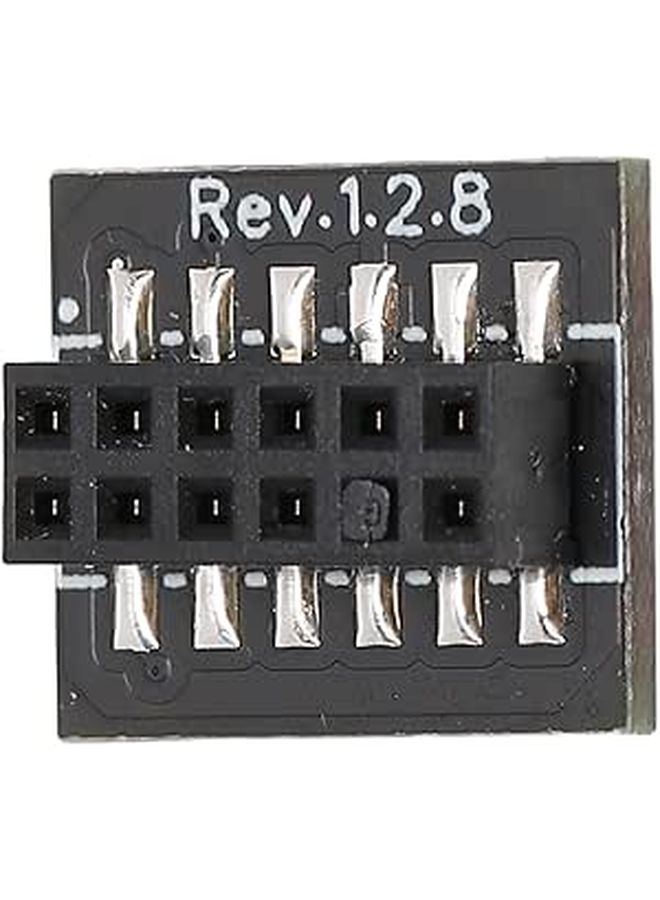 12 Pin SPI TPM 2 0 Module For Desktop Motherboard Security Upgrade Compatible With Windows - Image 1