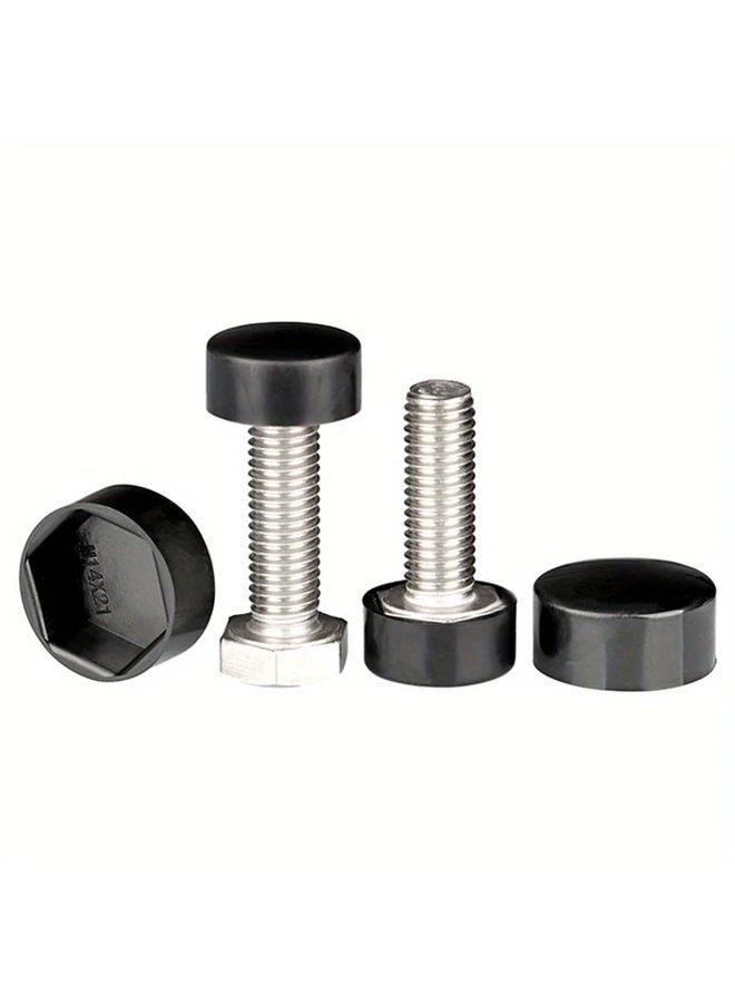 Hexagonal Nut Plastic Protective Cap Dust Proof Cover Screw A2 - Image 1