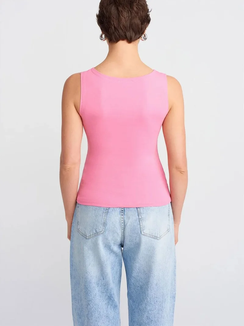 ديلفين Dilvin High-Waist Straight-Leg Mom Jeans