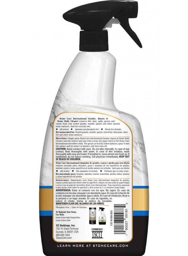 STONE CARE International Stone Care International Granite Stone Cleaner and Polish Combo for Granite Marble Soapstone Quartz Quartzite Slate Limestone Corian Laminate Tile Countertop  - Image 3