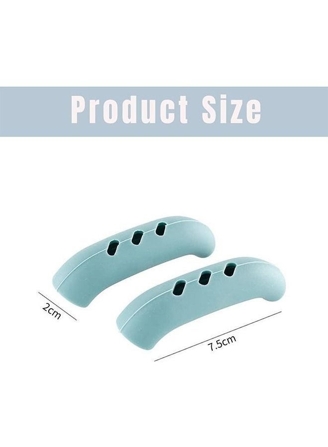 Peachjoy 6 Pairs Silicone Assist Handle Holder Heat Resistant - Image 2