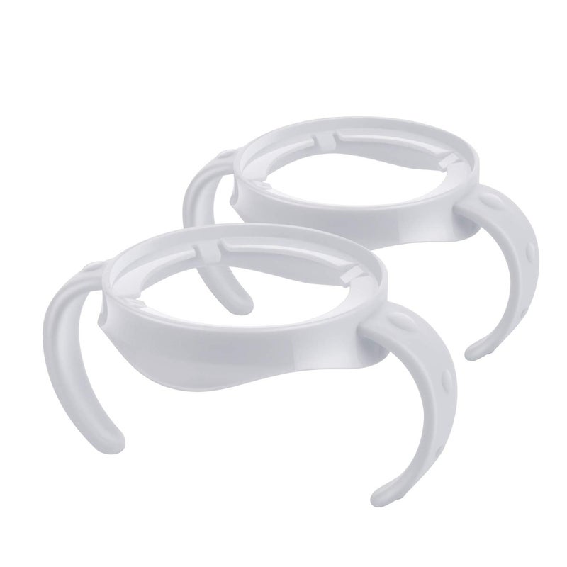 GOLOHO Compatible Baby Bottle Handles for Philips Avent Natural Baby Feeding Bottles, 2 Count - Image 1