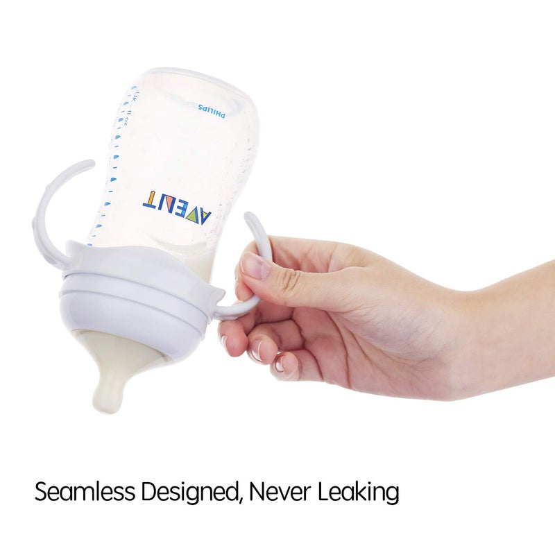 GOLOHO Compatible Baby Bottle Handles for Philips Avent Natural Baby Feeding Bottles, 2 Count - Image 5