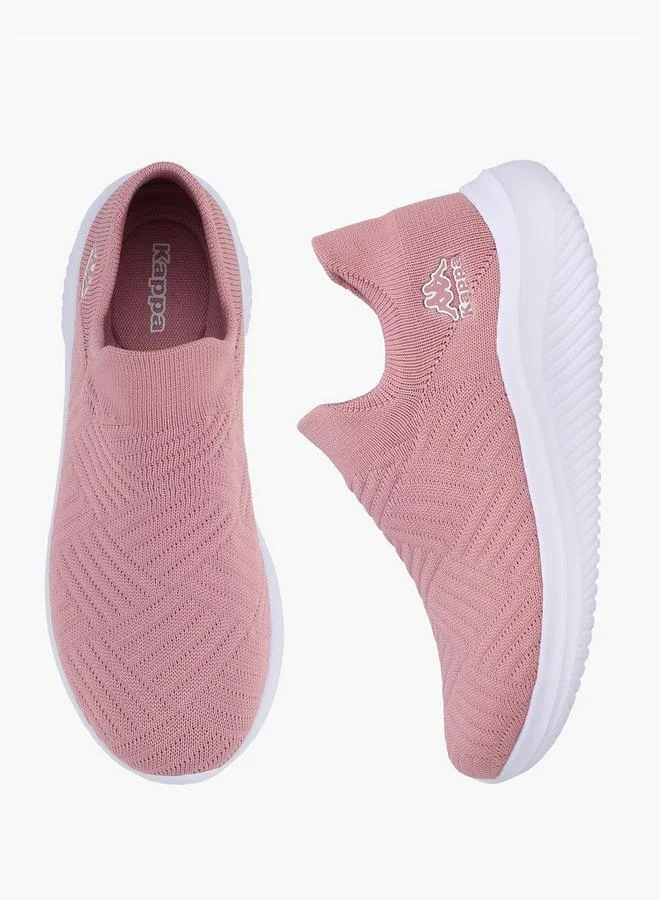 Kappa Women Textured Slip-On Sports Shoes
