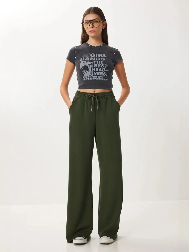 Lovely Istanbul ISTANBUL Wide Leg Modal Sweatpants