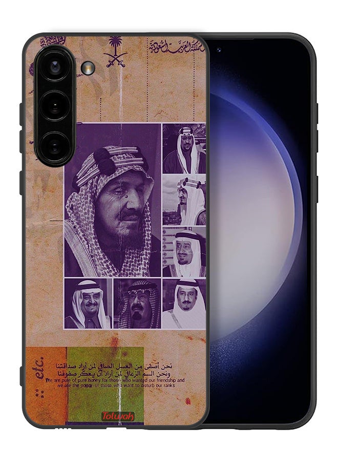 Tolwak Samsung Galaxy S23 5G Protective Case Cover Saudi Kings Vintage Photos - Image 2