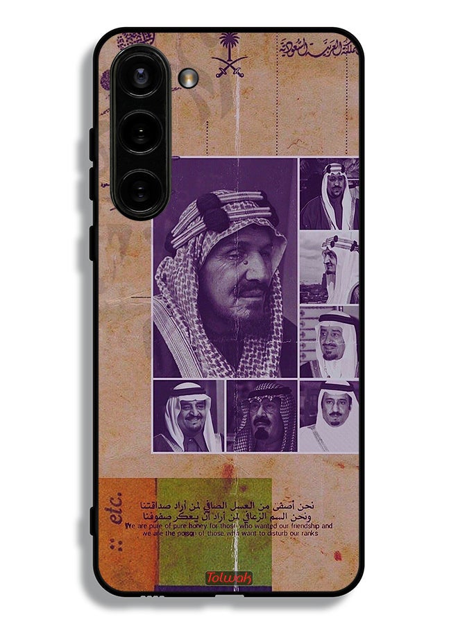 Tolwak Samsung Galaxy S23 5G Protective Case Cover Saudi Kings Vintage Photos - Image 3