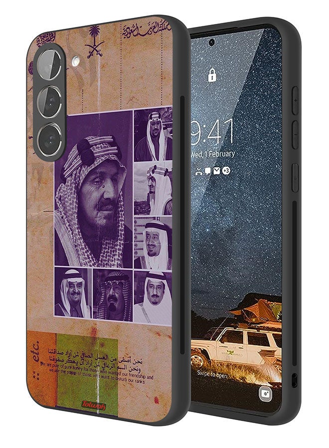 Tolwak Samsung Galaxy S23 5G Protective Case Cover Saudi Kings Vintage Photos - Image 1