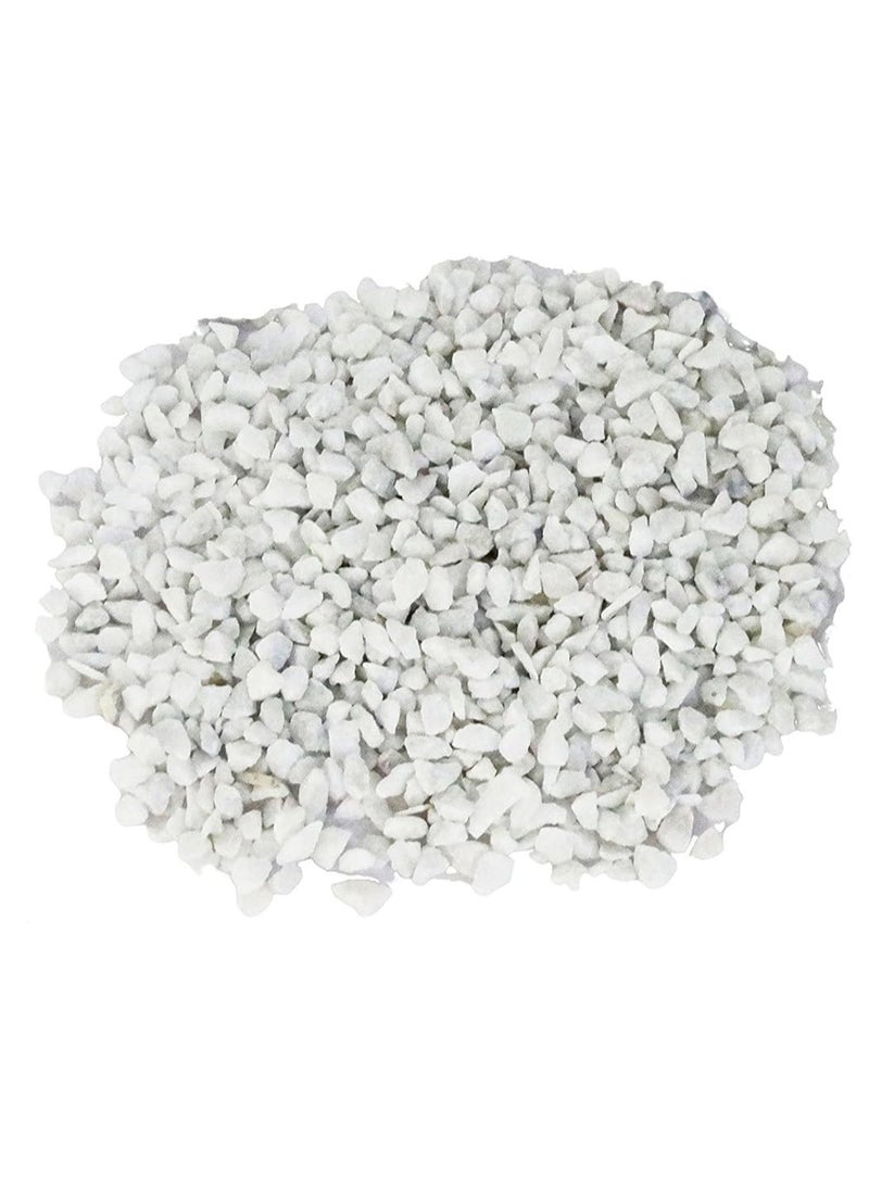 vsell24 3kg of 5-8mm Premium White Stone Chips Ideal for Aquascaping, Garden Design, and Outdoor Decor - Image 3