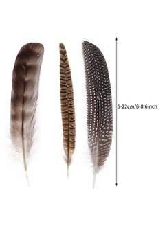 obmwang 30 Pcs 1522Cm Natural Pheasant Feathers 3 Style Mixed Natural Feathers For Diy Craft Wedding Home Party Decorations  - Image 2