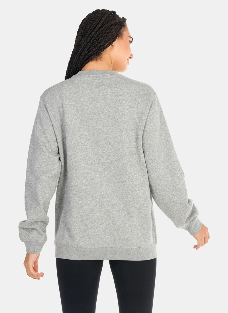 CONVERSE Star Chevron Embroidered Sweatshirt
