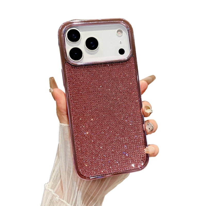 Protective Case | Pink | Crystal | Shockproof | Drop Protection | Shockproof Cover for iPhone 15 / 15 Plus / 15 Pro / 15 Pro Max - Image 1