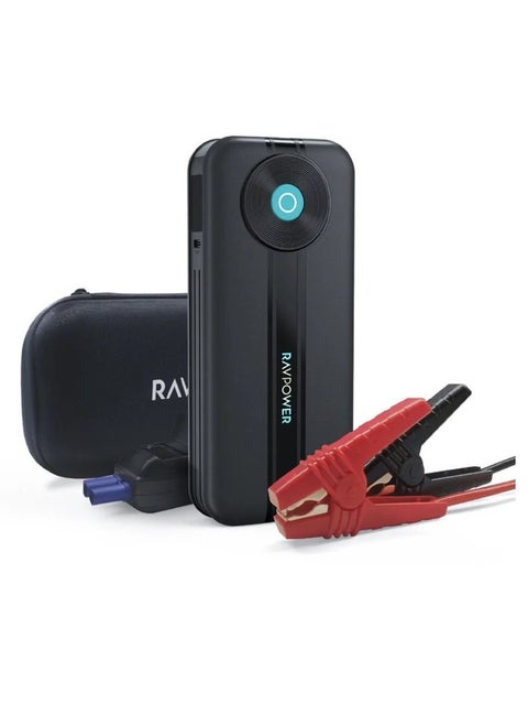 Ravpower rp-pb1208 car battery and player, 20,000 mAh - black