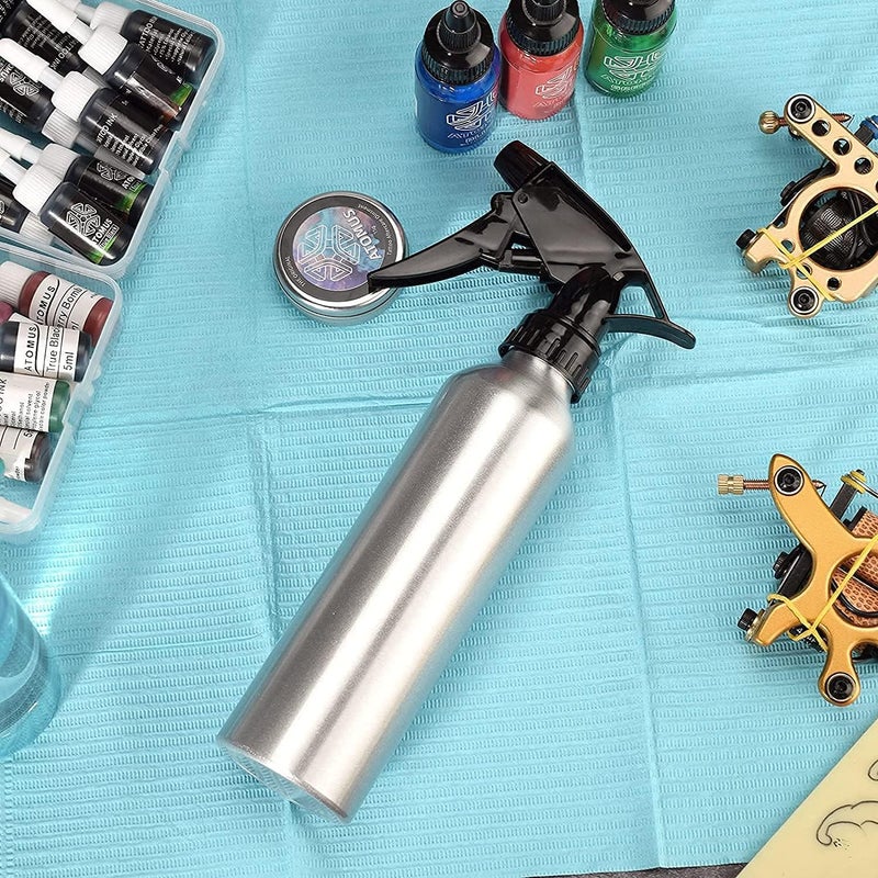 CLICKSWIFT CLICKSWIFT Stainless Steel H2O Water Spray Bottle Haircut Mist Sprayer Water Spray Bottle Barber Hairdressing Salon Tool Flower Planting 300 ML Multicolour 1 Pcs - Image 4