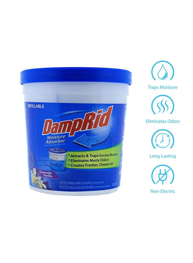 DampRid FG01LV Moisture Absorber, Lavender Vanilla, 10.5-Ounce - Image 3