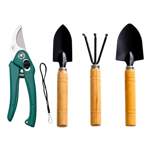 Oblivion Oblivion Gardening Tools Set – Hand Trowel Cultivator Weeding Fork Kit – Durable Small Garden Tool Set for Home Kitchen Farming Khurpi Plant Care Digging Soil Loosening Maintenance Use - Image 1
