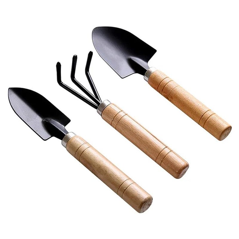 Oblivion Oblivion Gardening Tools Set – Hand Trowel Cultivator Weeding Fork Kit – Durable Small Garden Tool Set for Home Kitchen Farming Khurpi Plant Care Digging Soil Loosening Maintenance Use - Image 3