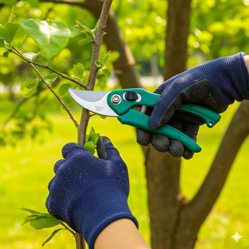 Oblivion Oblivion Gardening Tools Set – Hand Trowel Cultivator Weeding Fork Kit – Durable Small Garden Tool Set for Home Kitchen Farming Khurpi Plant Care Digging Soil Loosening Maintenance Use - Image 5