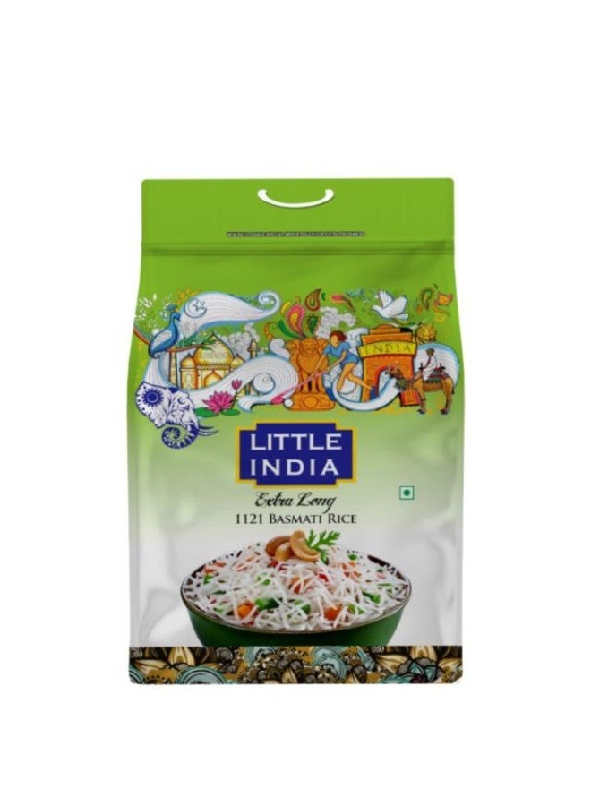 Little India Basmati Rice, 1121 Extra Long - 5kg, India