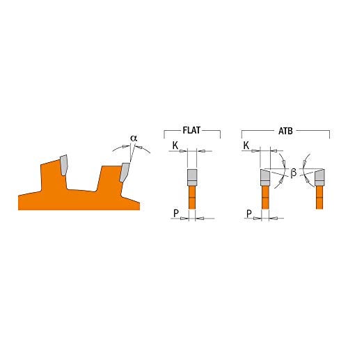 CMT ORANGE TOOLS CMT 241.008.04 Biscuit Joiner Blade, 4-Inch Diameter x 8 Teeth, PTFE-Coated. - Image 2