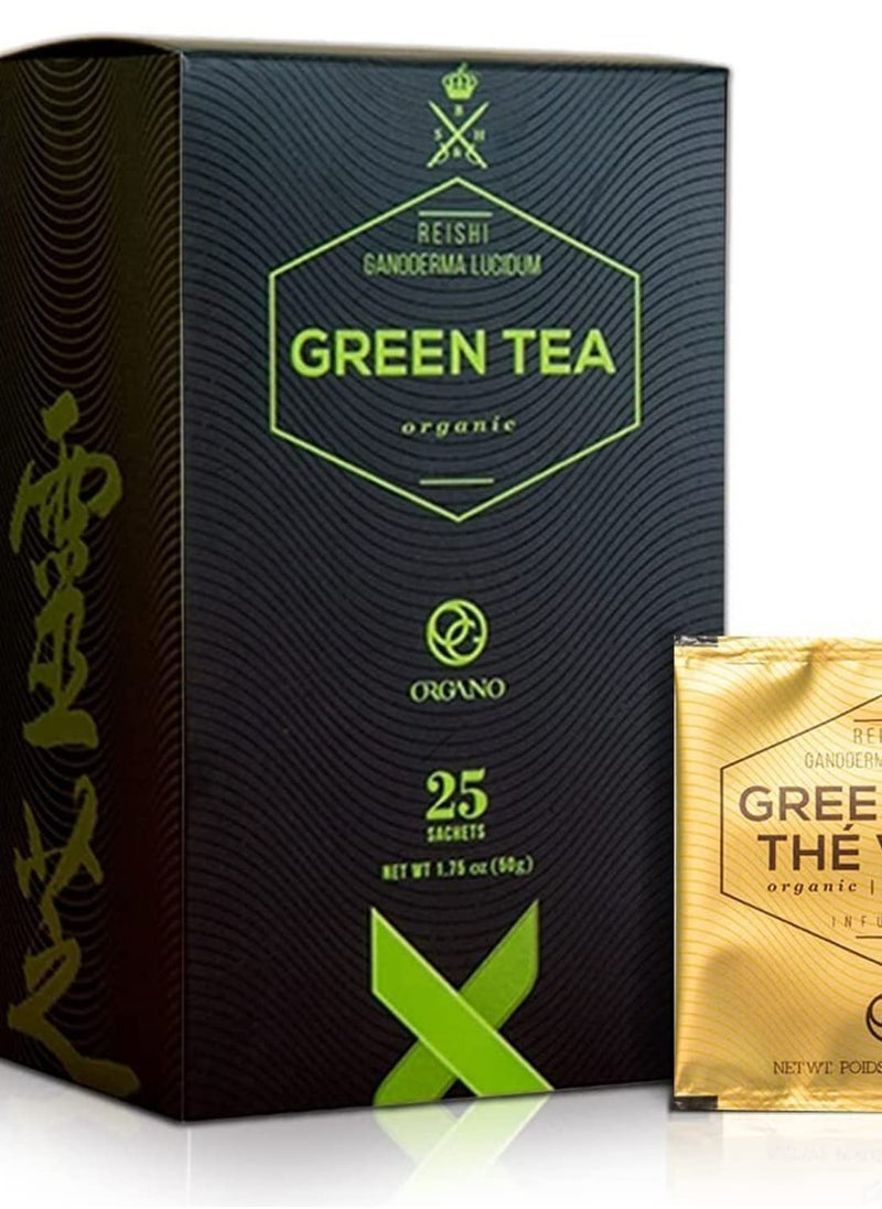 ORGANO - Green Tea with Ganoderma Lucidum - 1 Box - Image 1