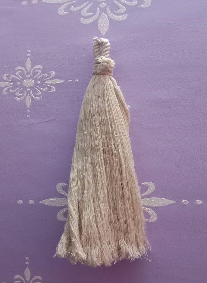 ESSELKAY Multipurpose Macramé Cotton Comb Kangi Holder Stand without Combs, Handmade Decorative Wall Hanging 1 pc - Image 5