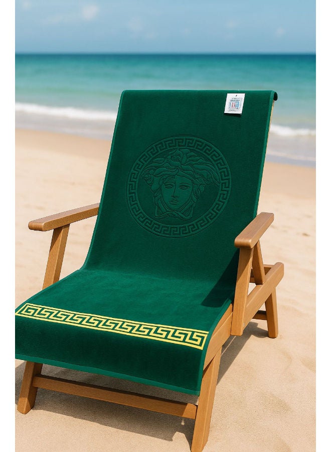 toãlla Toãlla green beach towel  , cotton100%, 86*160 cm  - Image 1