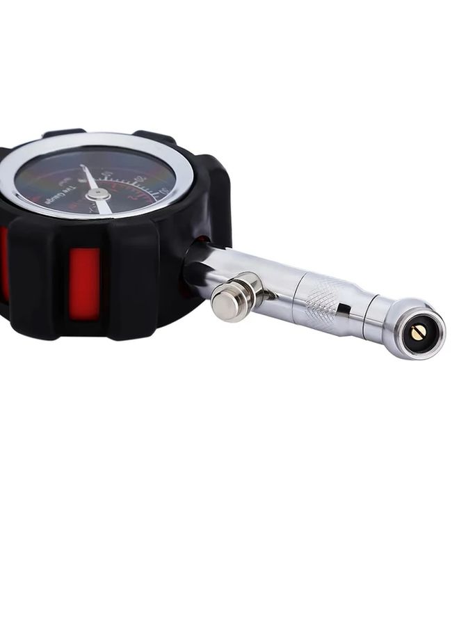 Black High Accuracy 100 PSI Tire Pressure Gauge for Car Truck Motorcycle - Image 5