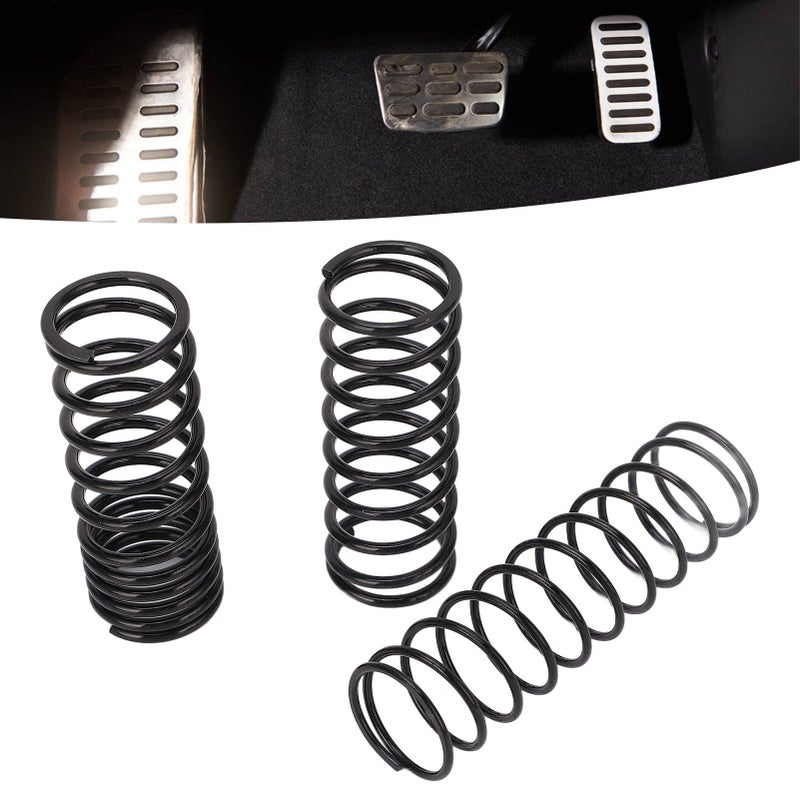 3Pcs Upgrade Pedal Spring Kit Metal Black High Strength for LOGITECH G25 G27 G29 G920 Racing Wheel - Image 2