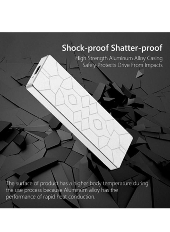 الصلبة المحمولة القرص الصلب 2TB الصلبة المحمولة القرص الصلب الخارجي 3 في 1 نوع ج 2000GB عالية السرعة القرص الصلب ، ومناسبة لأجهزة الكمبيوتر المحمول ماك تخزين البيانات ونقلها ، الروبوت الهاتف المحمول - Image 4