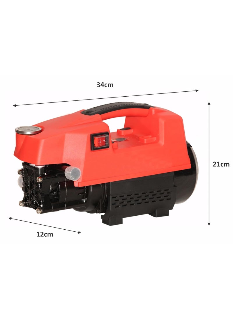 Digital Craft Digital Craft Car Washer 220v Electric Home Portable Brush The Car Water Grab High Power Strong Washing Machine 2300W High Pressure Clean MachineSnow Foam Lance Gun5Pc Nozzel Set  - Image 4