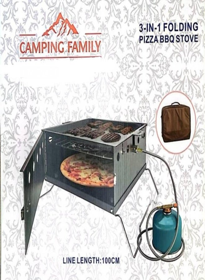 Gas grill and camping oven - Image 2