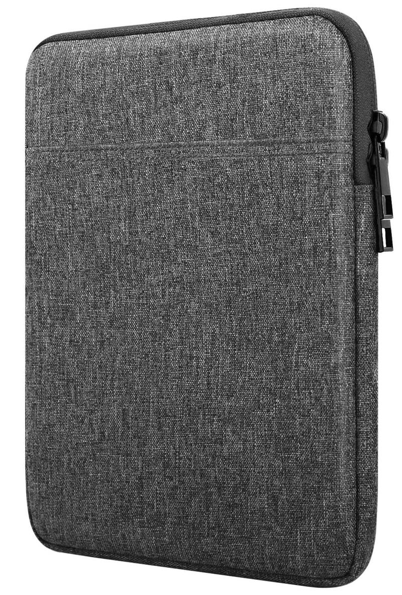 Moca حافظة جهاز لوحي مقاس 9 / 11 بوصة لجهاز iPad 10.2 2021-2019، iPad Pro 11 2021-2018، iPad Air 4 10.9 2020، Galaxy Tab A8 10.5 2022، Tab A7/S6 Lite 10.4، أغطية حماية للأجهزة اللوحية (رمادي داكن) - Image 1