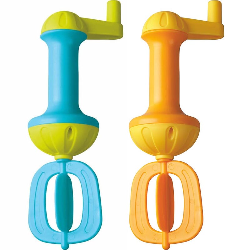 HABA Kids Bubble Bath Whisk 2 Pack - Bath Toys for Sensory Play, Motor Skill Development, Water Play and Bath Time Fun - Image 1