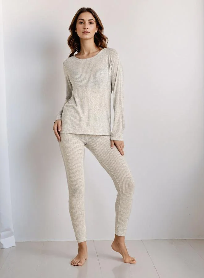 سبلاش فيڤ طقم بيجاما - تي شيرت وبنطلون حراري