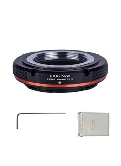 PHOLSY Lens Mount Adapter Compatible with Leica M39 Lens (L39 M39 LTM 39mm Lens) to Nikon Z Mount Camera Body Compatible with Nikon Z fc, Z30, Z9, Z8, Z6, Z7, Z5, Z50 (Note: NOT FIT Z6 II and Z7 II)  - Image 1