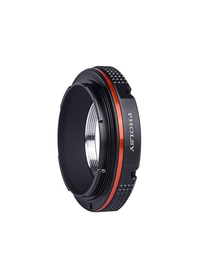 PHOLSY - Lens Mount Adapter Compatible with Leica M39 Lens (L39 M39 LTM 39mm Lens) to Nikon Z Mount Camera Body Compatible with Nikon Z fc, Z30, Z9, Z8, Z6, Z7, Z5, Z50 (Note: NOT FIT Z6 II and Z7 II) - Image 1