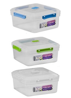 Spain Plastic Food Container 3.5 L 3 Pcs Set - pzsku/ZBA8CB937AFCEF25C81E2Z/45/_/1701853920/9ff564d0-5bea-4b00-9ff5-e518c65431be