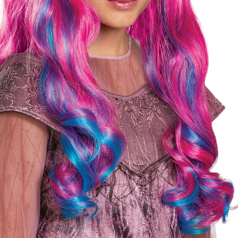 Disguise Audrey Descendants 3 Girls Wig Standard, Pink - Image 4