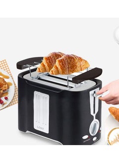 Generic 800W Minimalist Toaster,Modern Stylish Toaster,Compact Breakfast Machine, Auto-Shutoff, 2 Extra Wide Slots Mini Toaster,Black  - Image 5